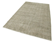 Checkered Kilim Bej Damalı Pamuk Yün El Dokuma Halısı 157x262 Agacan