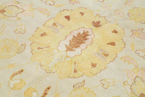 Tebriz Bej Klasik Pamuk Yün El Dokuma Halısı 172x266 Agacan