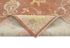 Tebriz Kırmızı Klasik Pamuk Yün El Dokuma Halısı 175x272 Agacan