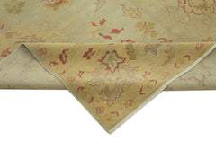 Tebriz Bej Klasik Pamuk Yün El Dokuma Halısı 247x305 Agacan