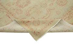 Tebriz Bej Klasik Pamuk Yün El Dokuma Halısı 264x353 Agacan