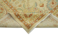 Tebriz Bej Klasik Pamuk Yün El Dokuma Halısı 295x354 Agacan