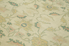 Tebriz Bej Klasik Pamuk Yün El Dokuma Halısı 242x330 Agacan