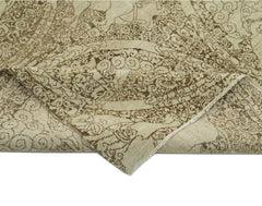 Tebriz Bej Klasik Pamuk Yün El Dokuma Halısı 182x273 Agacan