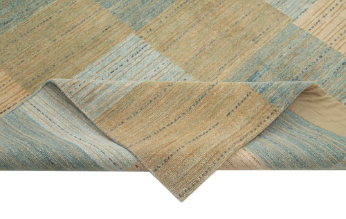 Tebriz Bej Klasik Pamuk Yün El Dokuma Halısı 188x275 Agacan