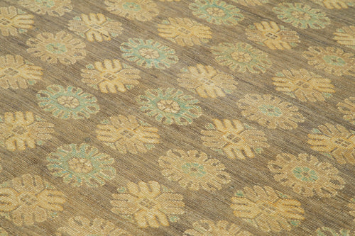 Tebriz Bej Klasik Pamuk Yün El Dokuma Halısı 268x356 Agacan