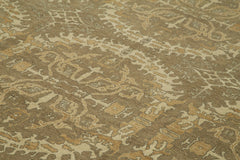 Tebriz Kahverengi Klasik Pamuk Yün El Dokuma Halısı 305x426 Agacan