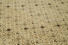 Tebriz Bej Klasik Pamuk Yün El Dokuma Halısı 304x423 Agacan