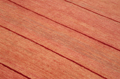 Tebriz Kırmızı Klasik Pamuk Yün El Dokuma Halısı 283x363 Agacan