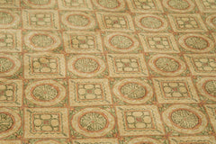 Tebriz Bej Klasik Pamuk Yün El Dokuma Halısı 240x306 Agacan