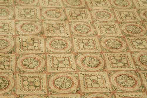 Tebriz Bej Klasik Pamuk Yün El Dokuma Halısı 240x306 Agacan