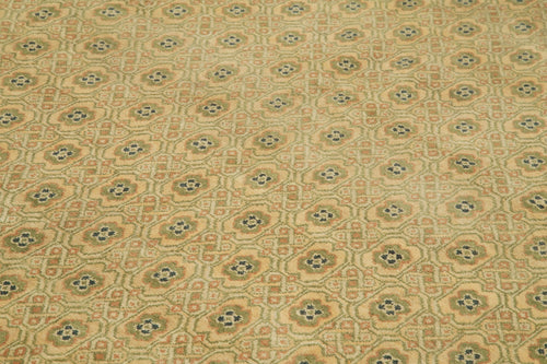 Tebriz Bej Klasik Pamuk Yün El Dokuma Halısı 245x303 Agacan