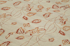 Tebriz Bej Klasik Pamuk Yün El Dokuma Halısı 270x362 Agacan