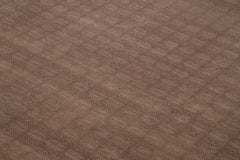 Tebriz Mor Klasik Pamuk Yün El Dokuma Halısı 305x422 Agacan