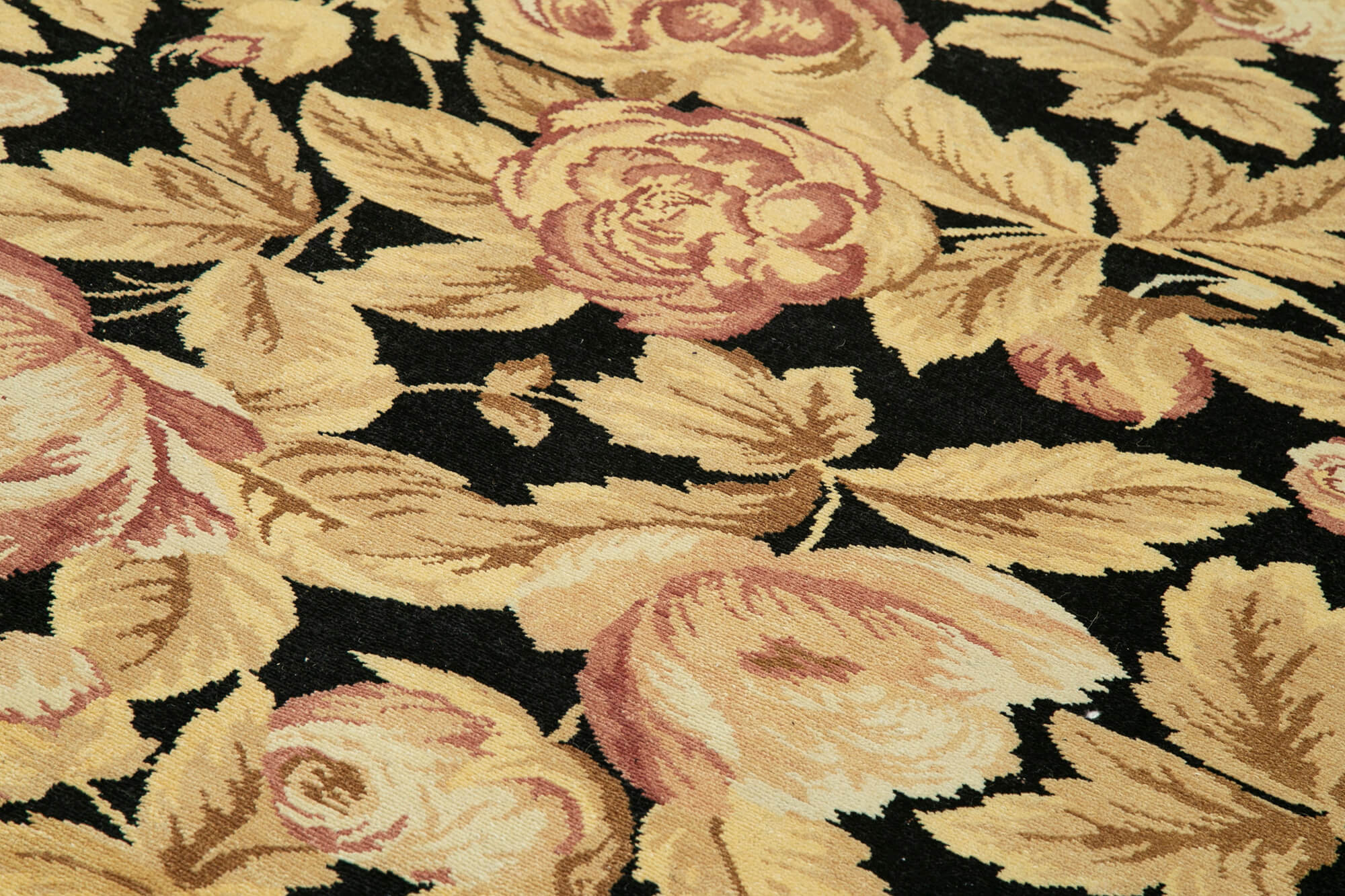 Tebriz Bej Klasik Pamuk Yün El Dokuma Halısı 264x348 Agacan