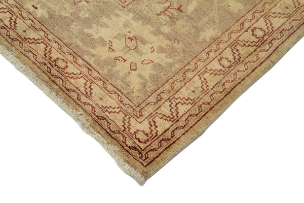 Tebriz Bej Klasik Pamuk Yün El Dokuma Halısı 275x358 Agacan