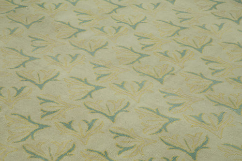 Tebriz Bej Klasik Pamuk Yün El Dokuma Halısı 312x412 Agacan