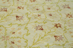 Tebriz Bej Klasik Pamuk Yün El Dokuma Halısı 227x318 Agacan