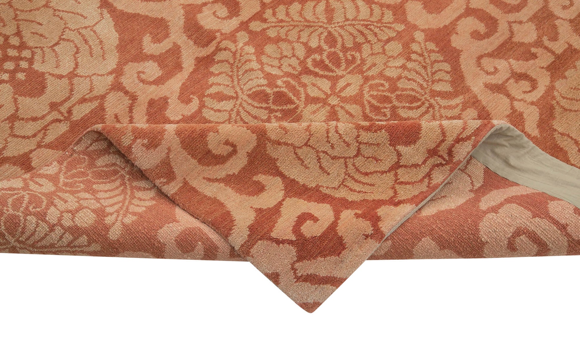 Tebriz Kırmızı Klasik Pamuk Yün El Dokuma Halısı 316x426 Agacan