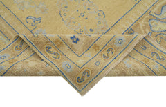 Tebriz Bej Klasik Pamuk Yün El Dokuma Halısı 273x366 Agacan