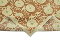 Tebriz Bej Klasik Pamuk Yün El Dokuma Halısı 184x238 Agacan