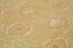 Tebriz Bej Klasik Pamuk Yün El Dokuma Halısı 280x366 Agacan