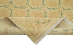 Tebriz Bej Klasik Pamuk Yün El Dokuma Halısı 232x280 Agacan