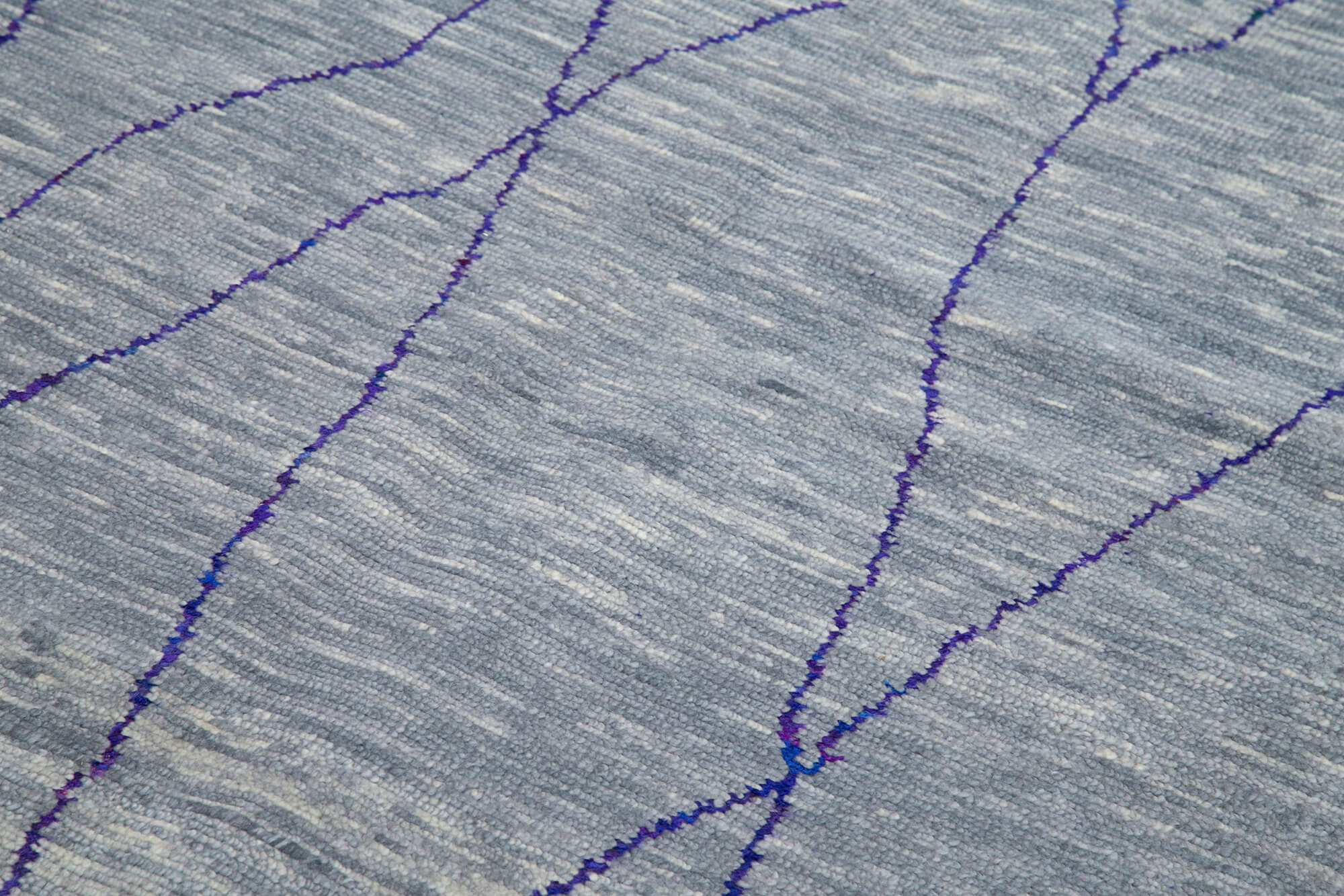 Tebriz Gri Klasik Pamuk Yün El Dokuma Halısı 183x286 Agacan