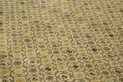 Tebriz Bej Klasik Pamuk Yün El Dokuma Halısı 303x467 Agacan