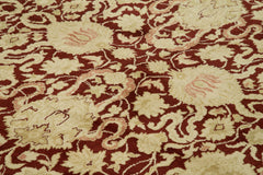 Tebriz Bej Klasik Pamuk Yün El Dokuma Halısı 280x364 Agacan