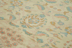 Tebriz Bej Klasik Pamuk Yün El Dokuma Halısı 325x419 Agacan