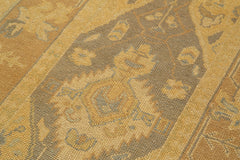 Tebriz Turuncu Klasik Pamuk Yün El Dokuma Halısı 109x175 Agacan