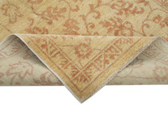 Tebriz Sarı Klasik Pamuk Yün El Dokuma Halısı 115x180 Agacan