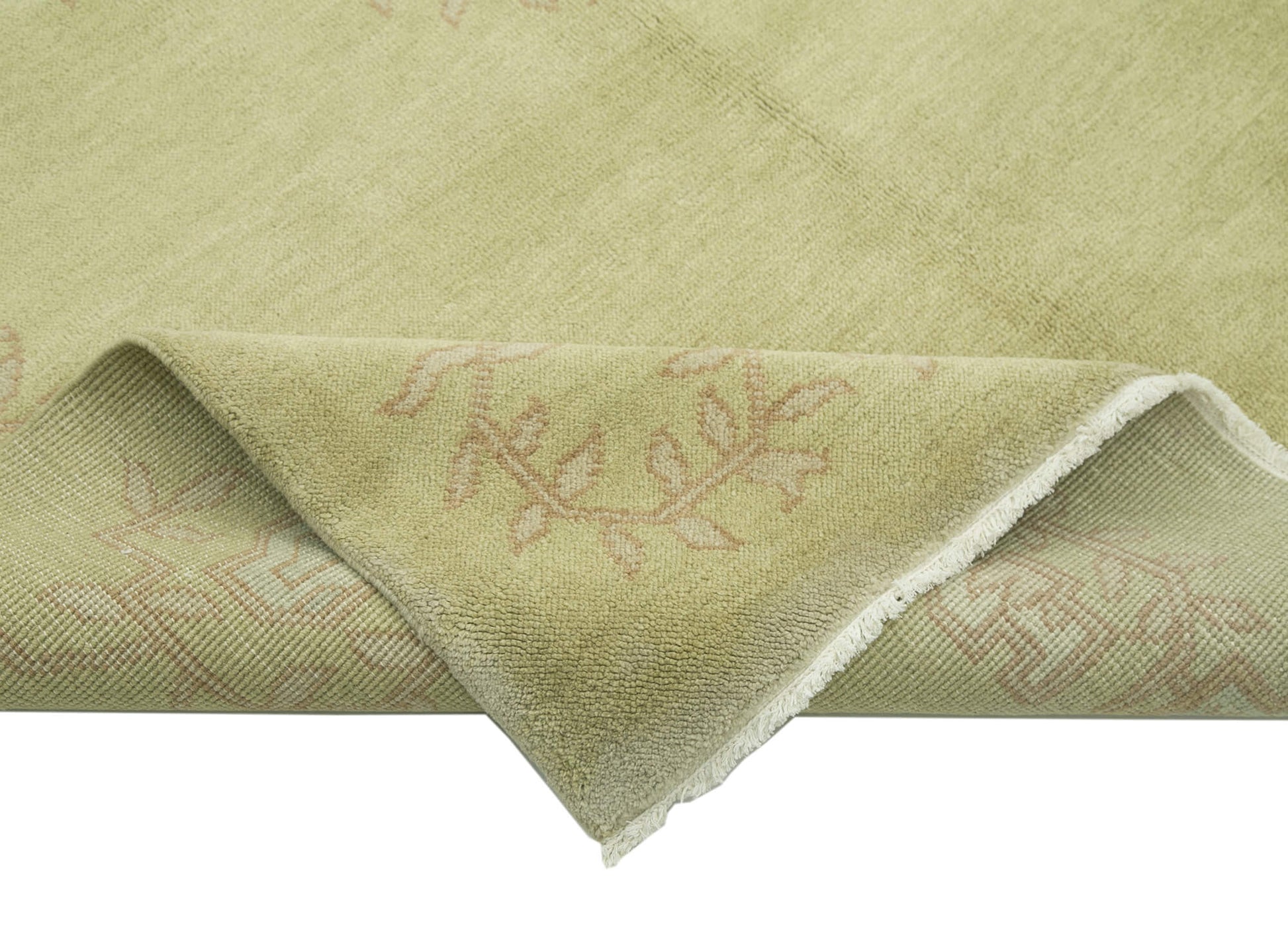 Tebriz Bej Klasik Pamuk Yün El Dokuma Halısı 183x275 Agacan