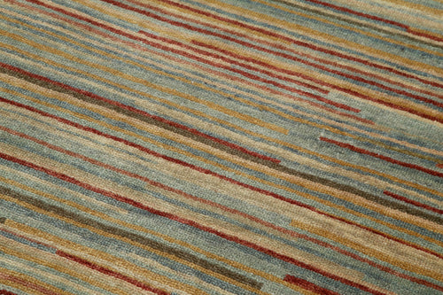 Tebriz Bej Klasik Pamuk Yün El Dokuma Halısı 88x281 Agacan