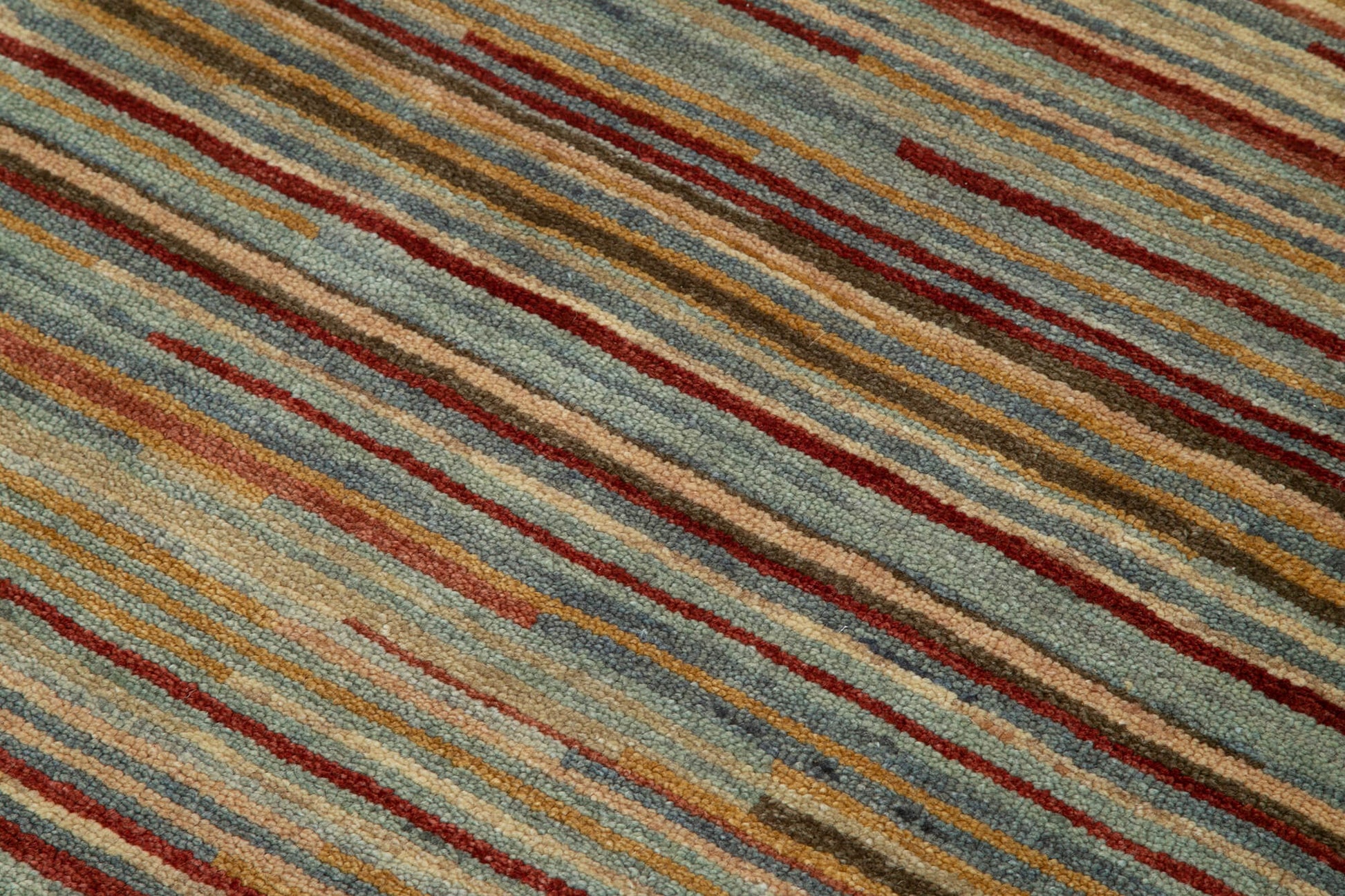 Tebriz Bej Klasik Pamuk Yün El Dokuma Halısı 85x282 Agacan