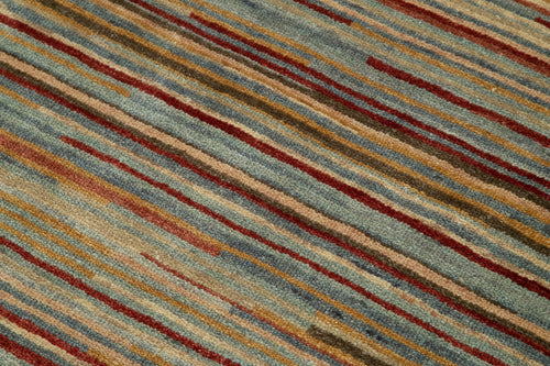 Tebriz Bej Klasik Pamuk Yün El Dokuma Halısı 85x282 Agacan