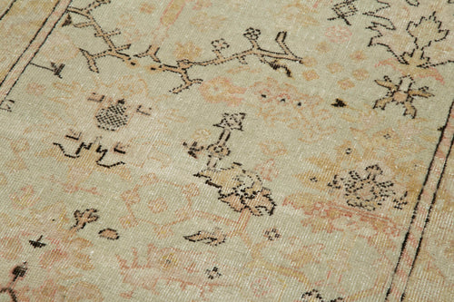 Tebriz Bej Klasik Pamuk Yün El Dokuma Halısı 78x362 Agacan