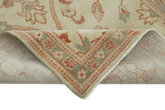 Tebriz Bej Klasik Pamuk Yün El Dokuma Halısı 89x314 Agacan