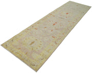 Tebriz Bej Klasik Pamuk Yün El Dokuma Halısı 87x361 Agacan