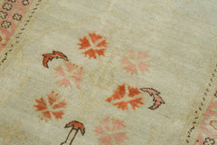 Tebriz Bej Klasik Pamuk Yün El Dokuma Halısı 75x313 Agacan