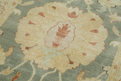 Tebriz Bej Klasik Pamuk Yün El Dokuma Halısı 84x376 Agacan