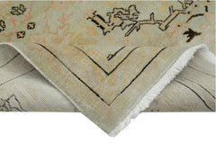 Tebriz Bej Klasik Pamuk Yün El Dokuma Halısı 88x360 Agacan