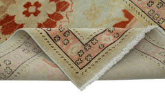 Tebriz Siyah Klasik Pamuk Yün El Dokuma Halısı 78x420 Agacan