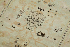 Tebriz Bej Klasik Pamuk Yün El Dokuma Halısı 79x308 Agacan