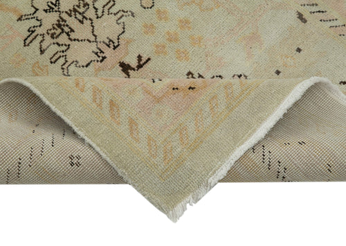 Tebriz Bej Klasik Pamuk Yün El Dokuma Halısı 79x308 Agacan