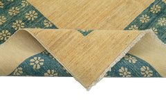 Tebriz Bej Klasik Pamuk Yün El Dokuma Halısı 198x240 Agacan