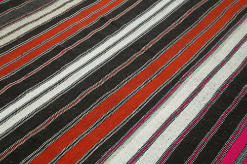 Kırk Yama Gri Patchwork Pamuk Yün El Dokuma Halısı 260x385 Agacan