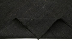 Striped Kilim Kahverengi Çizgili Keçi Tüyü El Dokuma Halısı 185x327 Agacan