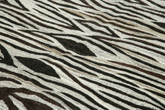 Scrap Gri Geometrik Pamuk Yün El Dokuma Halısı 250x325 Agacan